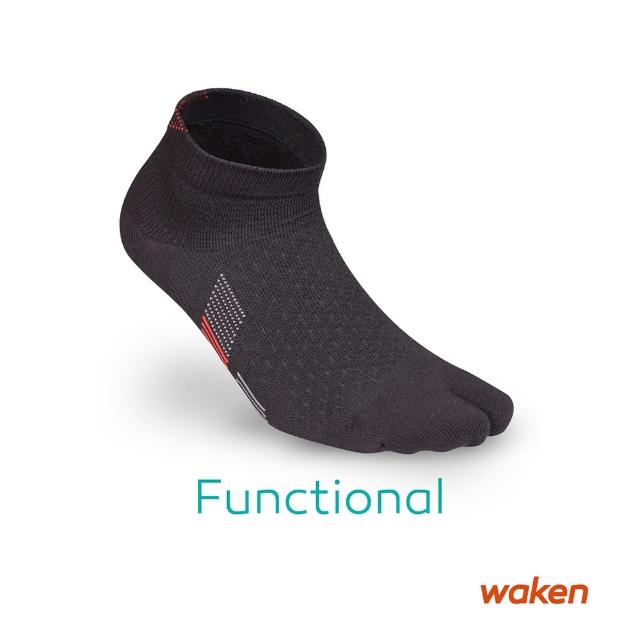 【Waken】極包覆機能忍者襪(兩趾襪/襪子/y拖 馬拉松襪/機能襪/運動襪/繞境夾腳拖專用/競走/超馬)