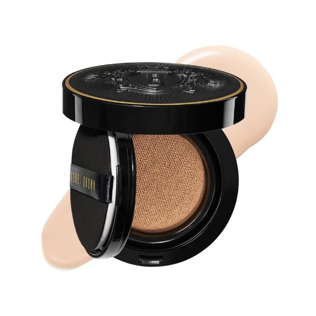 【Bobbi Brown 芭比波朗】霧光持久氣墊粉餅(SPF40 PA+++/柔霧小黑盒/遮瑕/控油/防曬#會定位的氣墊)