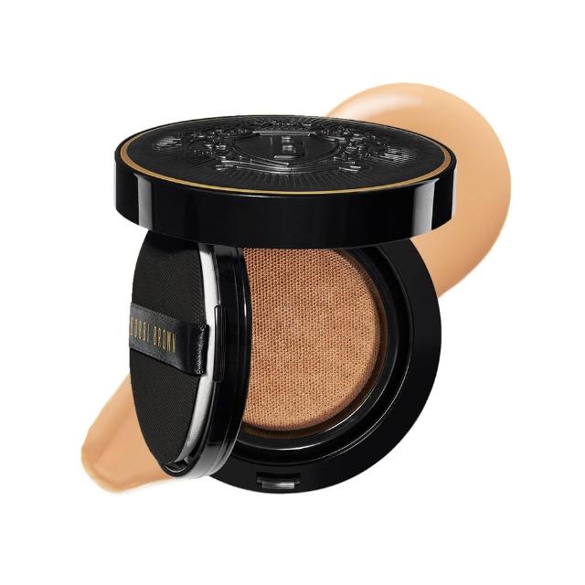 【Bobbi Brown 芭比波朗】霧光持久氣墊粉餅(SPF40 PA+++/柔霧小黑盒/遮瑕/控油/防曬#會定位的氣墊)