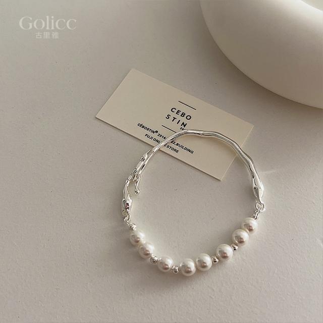 【Gulicc 古莉可】手鍊 絕美珍珠 輕奢經典(7夕情人節 生日 手環 手繩 首飾 飾品 禮物)
