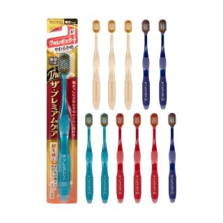 【EBISU 惠百施】極上濃密寬頭牙刷 超軟毛/軟毛/超寬頭軟毛 12支入 顏色隨機出貨