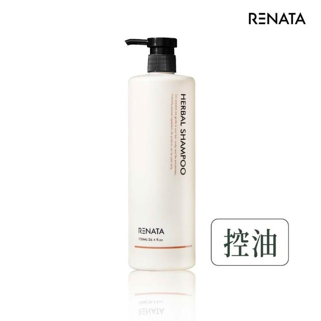 【RENATA 蕾娜塔】草本系列-洗髮精750ml(官方直營 多款任選 控油 修護 養髮 活化 柔順 蓬鬆 沙龍洗髮精)