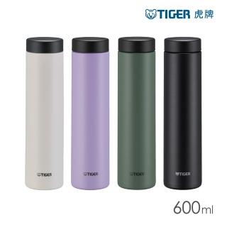 【TIGER 虎牌】夢重力輕量旋蓋雙層不鏽鋼保溫瓶 600ml(MMZ-W060保溫杯)