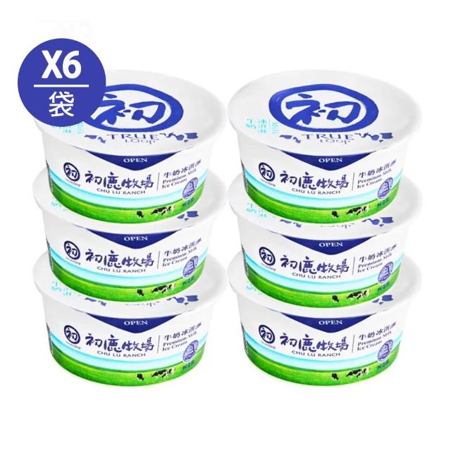 【阿奇儂】X初鹿牧場冰淇淋6杯/袋x3袋