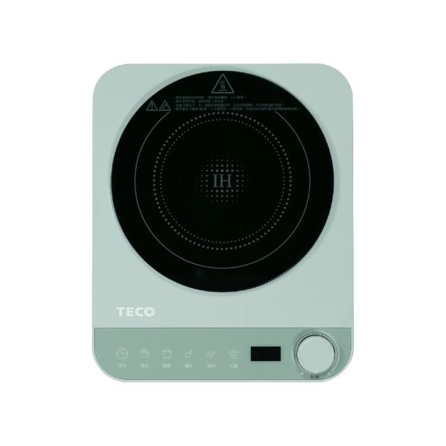 【TECO 東元】美型旋鈕觸控IH變頻電磁爐 YJ1225CBG / YJ1226CBP(莫蘭迪綠/櫻花粉)