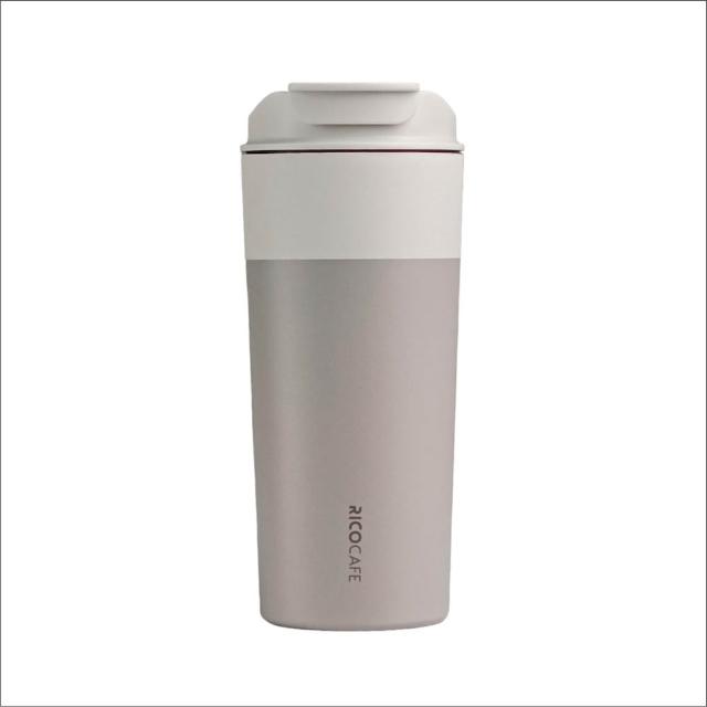 【RICO 瑞可】RICOCAFE 陶瓷塗層保溫杯 GSC日日杯 600ml(獨家「防誤開制鎖」設計)