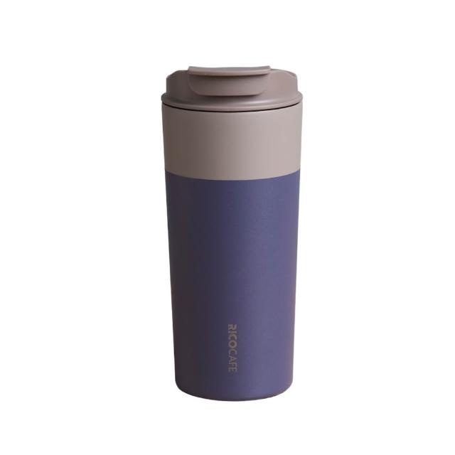 【RICO 瑞可】RICOCAFE 陶瓷塗層保溫杯 GSC日日杯 600ml(獨家「防誤開制鎖」設計)