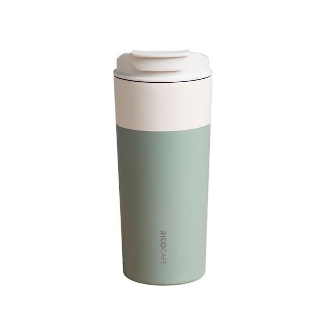 【RICO 瑞可】RICOCAFE 陶瓷塗層保溫杯 GSC日日杯 600ml(獨家「防誤開制鎖」設計)