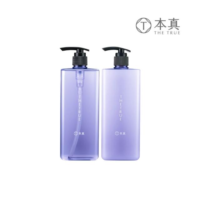 【THE TRUE 本真】沙龍香氛養髮 任選2入組 800mlx2 (官方直營 任選 涼感 控油 蓬鬆 柔順 修護 香水洗髮精)