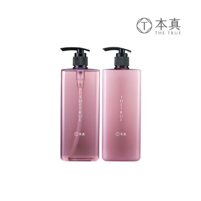 【THE TRUE 本真】沙龍香氛養髮 任選2入組 800mlx2 (官方直營 任選 涼感 控油 蓬鬆 柔順 修護 香水洗髮精)