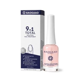 【BAOGAAO】德國原裝 九合一全方位專業護甲養甲液10ml(硬甲/養甲/修護/增亮指甲)