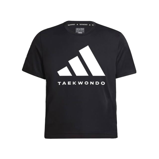 【adidas 愛迪達】兒童套裝 吸濕排汗短袖+透氣五分褲(短T 短褲 運動 休閒 大童 男童 女童 彈性 快乾)
