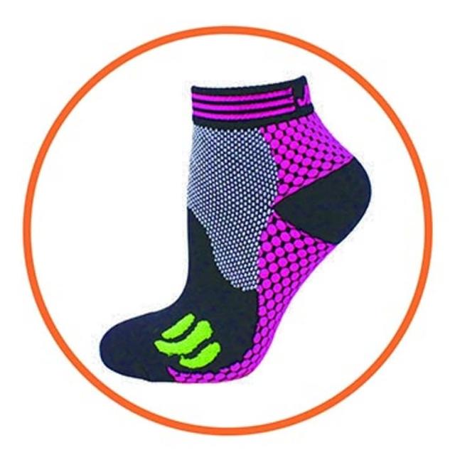 【JIANI SPORT】JS15重壓型超馬慢跑短襪/MST檢驗款(登山/慢跑/超馬/自行車/三鐵/球類運動)