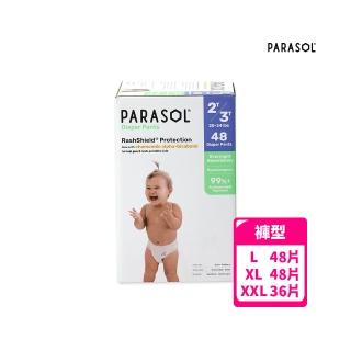【PARASOL】總代理｜進化版_Clear+Dry® 新科技水凝果凍褲 禮盒組 褲型尿布L-XXL(2包/箱)