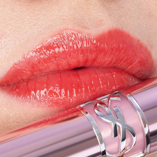 【YSL】官方直營 恆久完美粉光瓶潤唇彩妝組(恆久完美裸光無瑕粉底露+潤唇膏/新色上市)