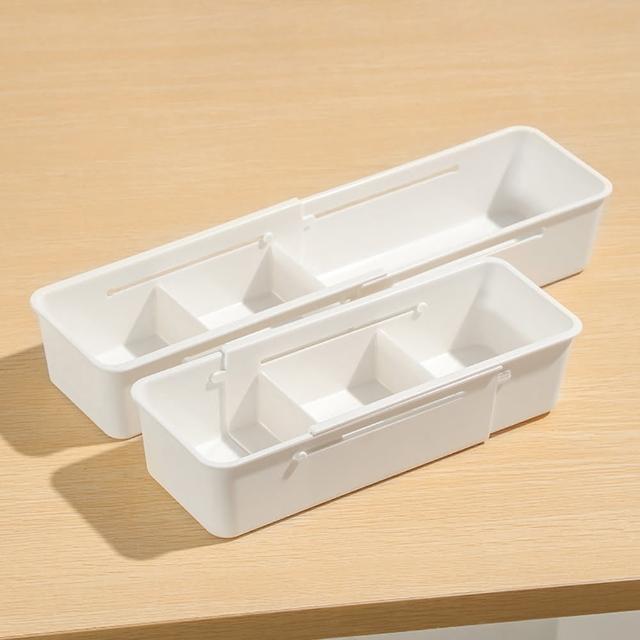 【AFAMIC 艾法】廚房衣櫃抽屜分隔伸縮收納盒(餐具收納 文具收納 內衣褲收納 分隔板 工具收納)