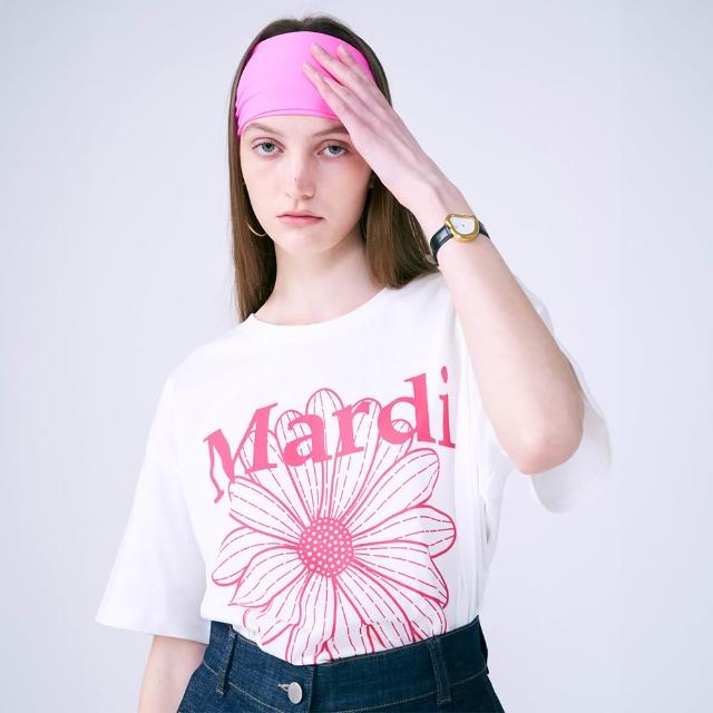 【MARDI MERCREDI】印花短TEE 多色 經典小雛菊  臘腸狗 CROPPED / TSHIRT FLOWERMARDI
