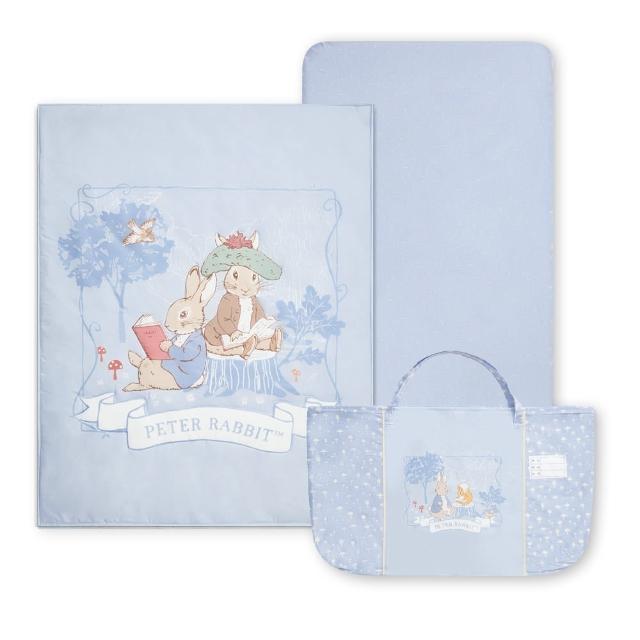 【奇哥】Joie kubbie sleep 嬰兒床+悅讀比得兔床邊床三件式床組/床寢組(被子、床包、提袋)