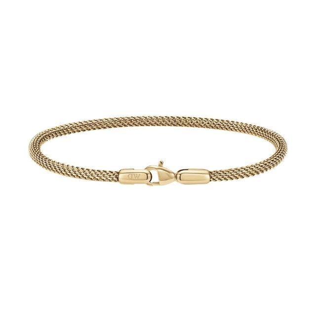 【Daniel Wellington】DW Mesh bracelet 2.8mm 環扣手鍊(五色 DW00400683)
