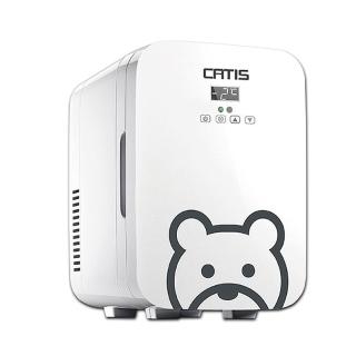 【CATIS】10L車用兩用智能小冰箱 110V行動冰箱 露營小冰箱(可調溫 外宿小資族必備)