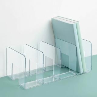 【Airy 輕質系】四格壓克力透明書架