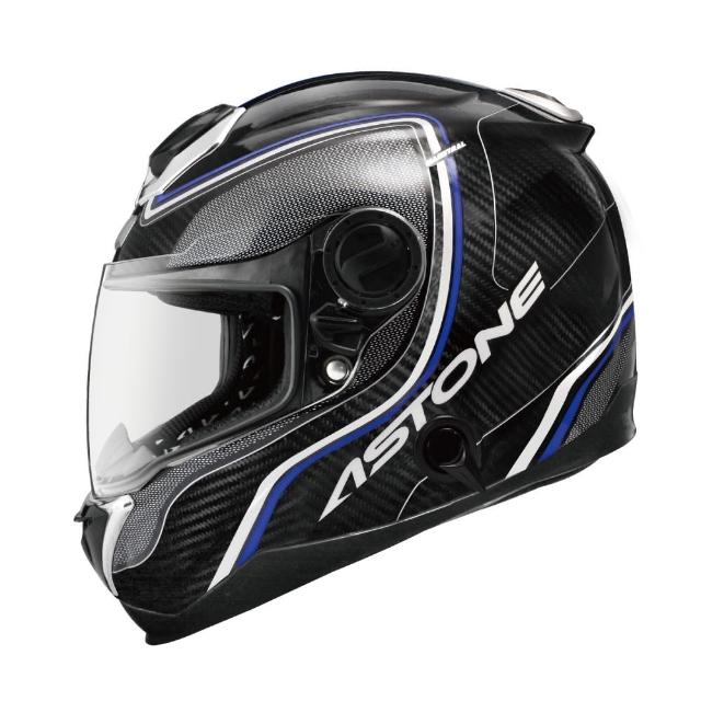 【ASTONE】官方直營-GT-1000F AC2 碳纖維全罩式安全帽(碳纖/藍 碳纖/紅 白/綠)