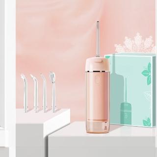 【齒間清爽】家用便攜式電動3檔洗牙機(沖牙器 潔牙器 噴牙機 牙線機 沖齒機 刷牙機 口腔)