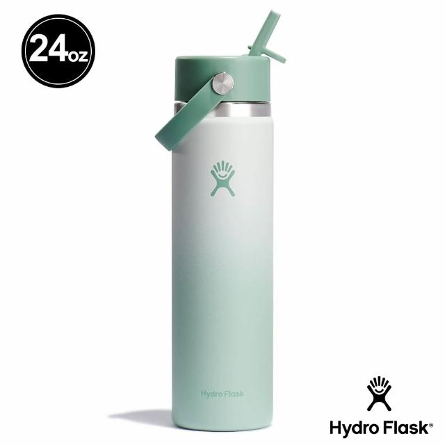 【Hydro Flask】Ombre 24oz/709ml 寬口 吸管 真空 保溫瓶 漸層色(保溫 保冰 保冷 大容量 手搖杯)