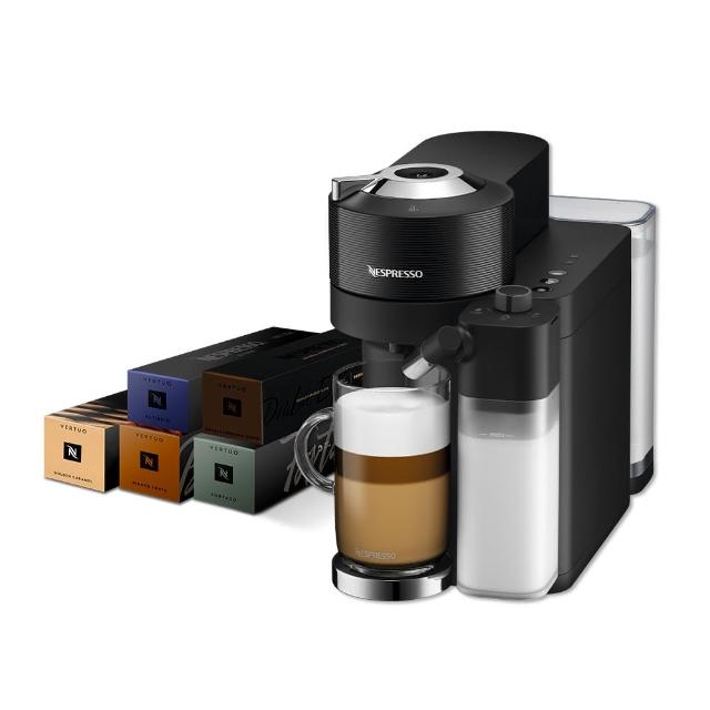 【Nespresso】Vertuo Lattissima膠囊咖啡機_多色任選 奶泡機 全自動咖啡機(午後香醇50顆組)