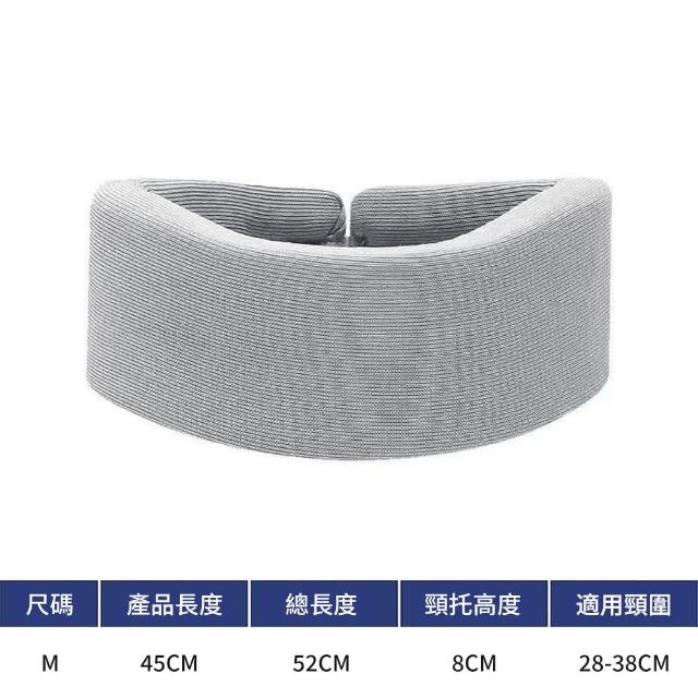 【挪威森林】防低頭頸托護頸圈 隱形鏤空透氣孔升級版(頸部支撐帶 頸椎牽引 頸椎枕)