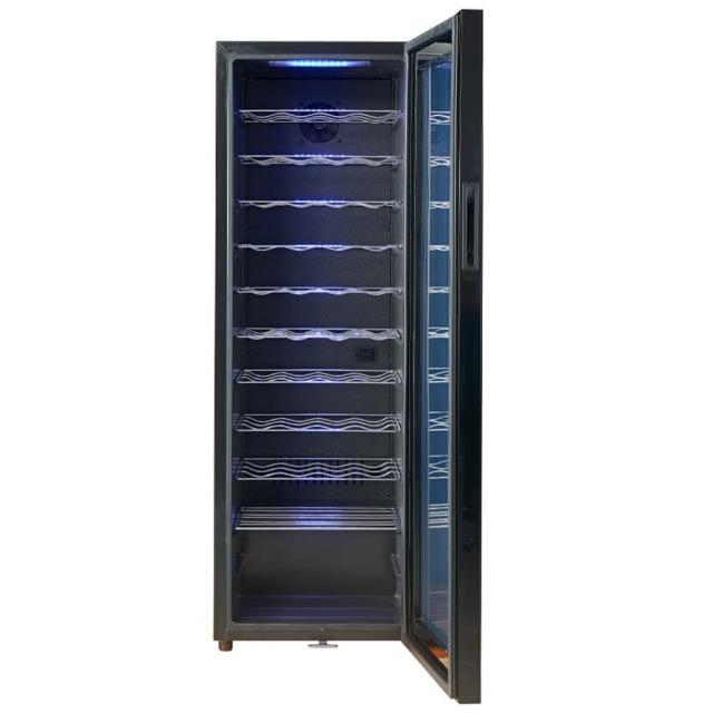 【YouPin】48支不鏽鋼架恆溫酒櫃風冷傢用商用迷你小酒櫃茶葉櫃(冰櫃/紅酒櫃/茶葉櫃/恆溫櫃)