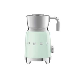 【SMEG】義大利電動奶泡機-粉綠色(MFF11PGUS)