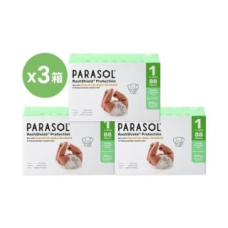 【PARASOL】進化版｜Clear+Dry 新科技水凝尿布 禮盒3箱組 黏貼型NB-L(2包/箱)