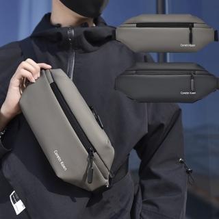 【MVJI】新年禮物 男士機能斜背包 騎行斜挎包 防水包 手機腰包 大容量背包 男士單肩胸包(多款式可選)