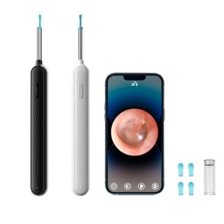 【SAMPA】高清可視挖耳棒 智能矽膠挖耳勺 兒童掏耳棒 新年禮物(採耳棒/挖耳勺/挖耳內視鏡/掏耳朵 38女王節)