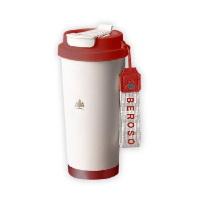 【Beroso 倍麗森】316不鏽鋼內陶瓷保溫環保隨行杯530ml(三色任選/雙層真空/保溫杯/保冷杯/)