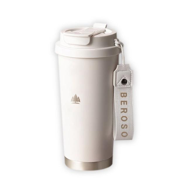 【Beroso 倍麗森】316不鏽鋼內陶瓷保溫環保隨行杯530ml(三色任選/雙層真空/保溫杯/保冷杯/)