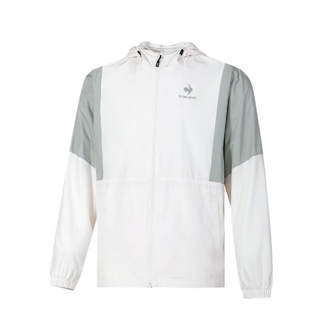【LE COQ SPORTIF 公雞】防潑水運動基礎防風外套 男女款-4色-LWU61791_LWU62791