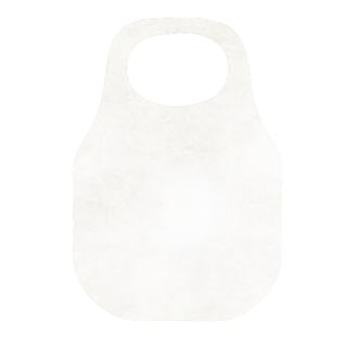 13125092 OL 【塔克百貨】100入裝 免洗圍裙 拋棄式圍裙 一次性圍兜 成人圍裙 兒童圍兜 防水防油 不織布圍裙