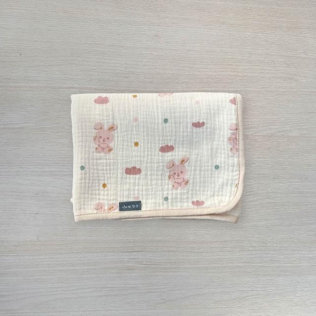 【Chu-mi 啾米】柔紗防水墊中號70x90CM(隔尿墊 防水墊 保潔墊 防水隔尿墊 戒尿布 嬰兒用品 兒童防水墊)