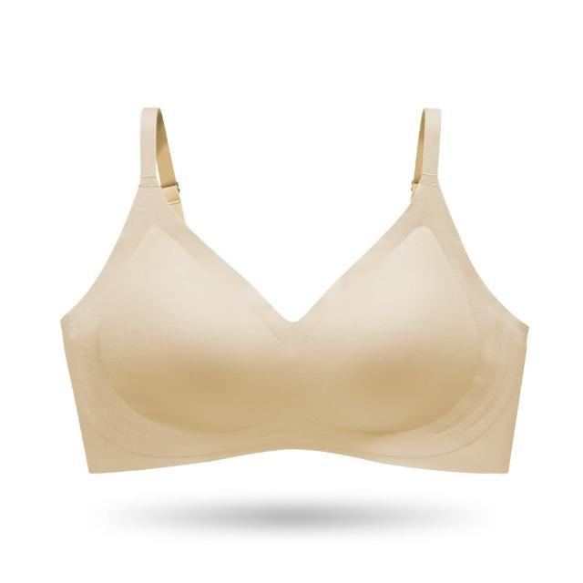 【蒂巴蕾】透氧系無鋼圈內衣1件-包覆型 無痕內衣 S-XL(舒適內衣 背扣式 內衣 透氣 大尺碼 小尺碼 冰肌)