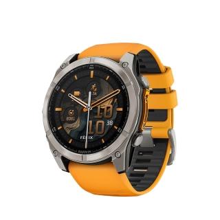 【GARMIN】Fenix 8 AMOLED 全方位戶外進階GPS智慧腕錶 51mm