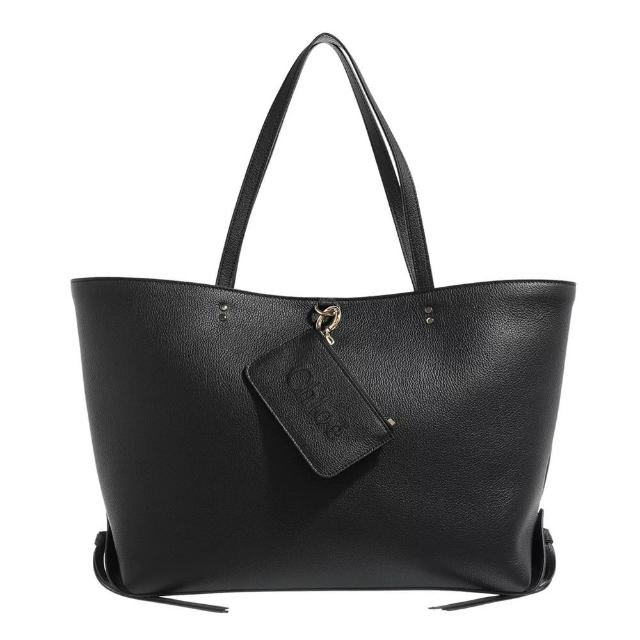 【Chloe’ 蔻依】xBURBERRY  Sense Tote牛皮托特/格紋帆布兩用包(多色)