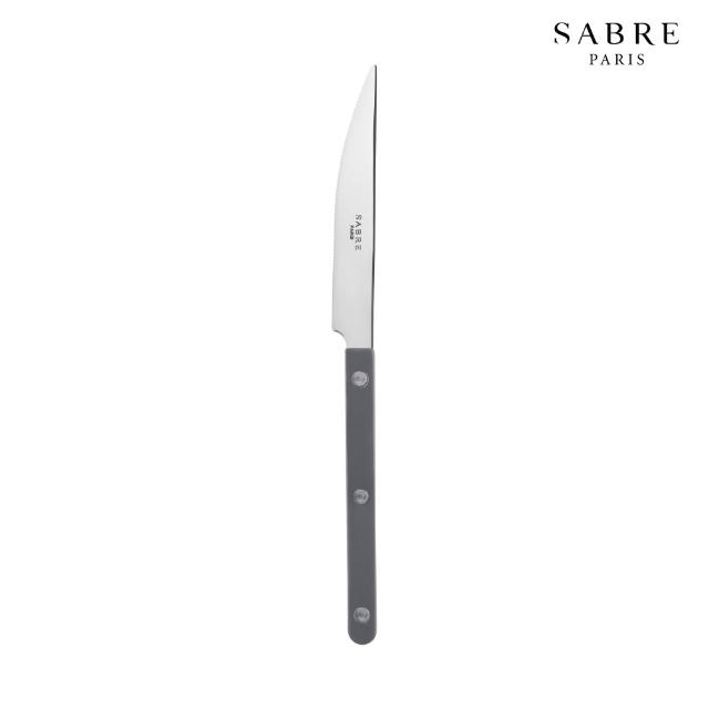 【Sabre Paris】Bistrot小酒館-經典純色餐具3件組(主餐刀+叉+匙)