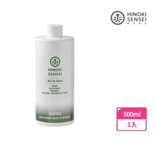 寵物天然乾洗噴霧補充瓶500ml-大容量裝 日本檜木活萃液(組合用)