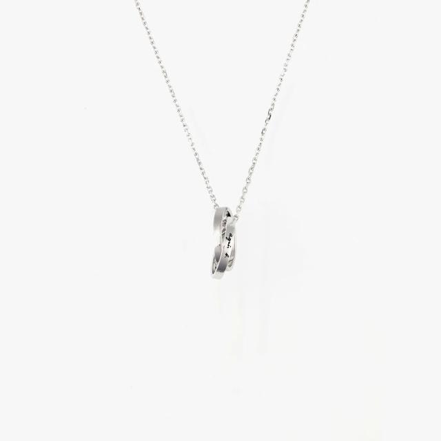 【agnes b.】bijoux  情侶款logo戒指白鋼項鍊(多款)