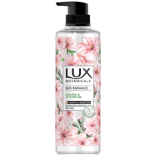 【LUX 麗仕】植萃系列精油香氛沐浴露 550mlx3入(多款任選)