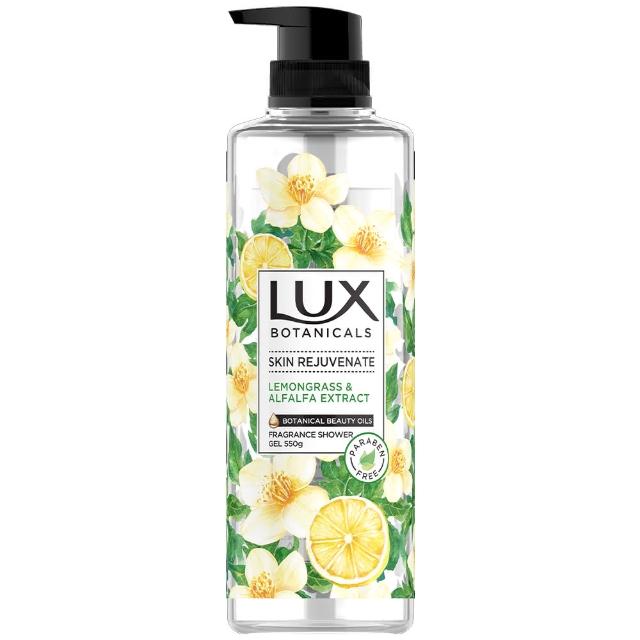 【LUX 麗仕】植萃系列精油香氛沐浴露 550mlx3入(多款任選)