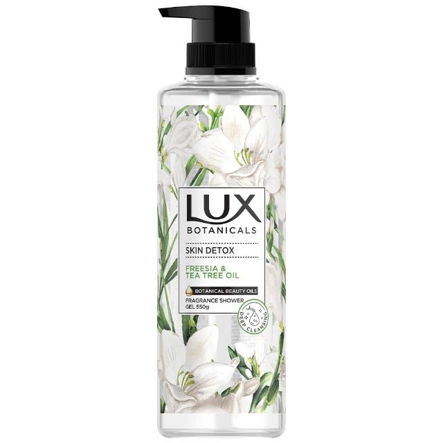 【LUX 麗仕】植萃系列精油香氛沐浴露 550mlx3入(多款任選)