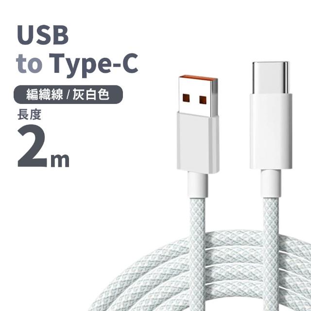 【Mr.U 優先生】Senho iPhone C-C/A-C 2M PD 60W 編織充電線 Type-C 快充線(2米 支援i15)